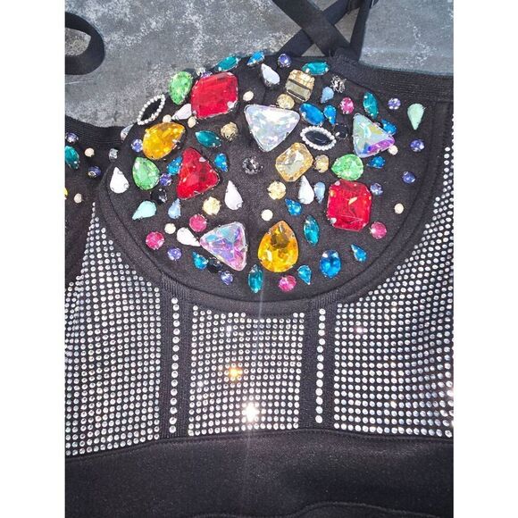 Embellished Romper - Picture 2 of 10